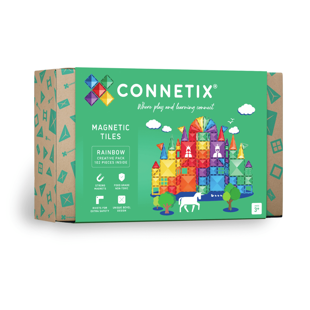 Connetix Rainbow Creative Pack 102PC